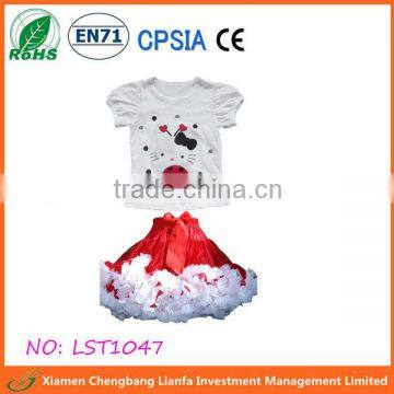 Hellokitty Christmas Pettiskirt Set, Santas Pettiskirt Set