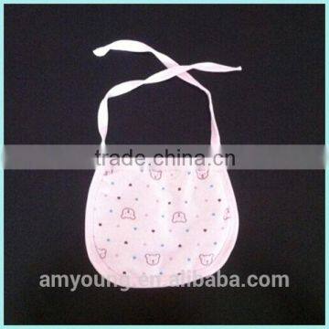 OEM custom printed eco-friendly fancy bib for baby for sale