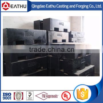 20kg Cast Iron test weights for crane, elevator calibration weights