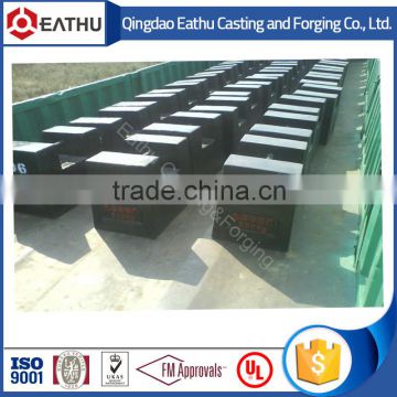 M1 200kg 500kg 1000kg heavy cast iron elevator counter weight