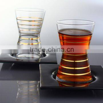 312-900 Tea Set - 7 Line Gold