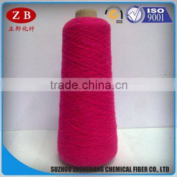 100% Recycled cotton polyester yarn for sock,glove