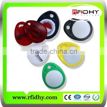 TK4100 125KHZ ABS waterproof 13.56mhz rfid keyfobs