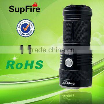 SupFire New upgrade M6 cree xml-t6 flashlight torch