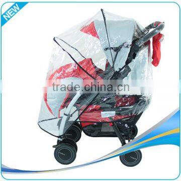 Eco-friendly transparency pvc baby stroller cover