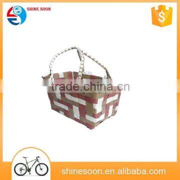 Hot Sale Good Quality Braided Rope Bike Basket