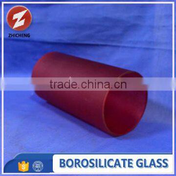 Customized Colored Frost Glass Lamp-chimney photo-2