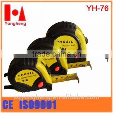 customized rubber covered tape measure tape measure with marker