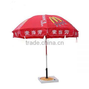 Advertising umbrella;outdoor umbrella;sun umbrella;beach umbrella