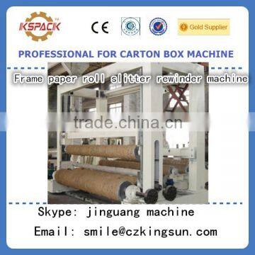 Automatic Frame paper roll slitter rewinder machienry