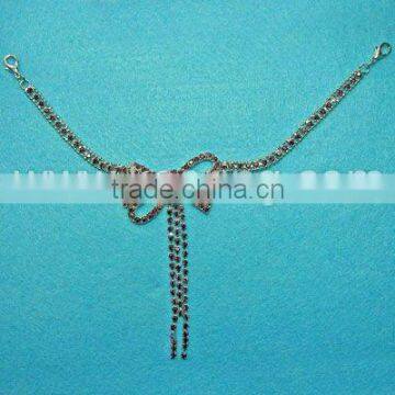 cham pendant rhinestone buckle decrotive accessory WCK-108