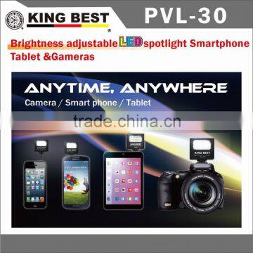 KINGBEST PVL-30 VL-210M LED / 21pcs moible phone led / Fill Flash Light /phone led flash / Smartphone