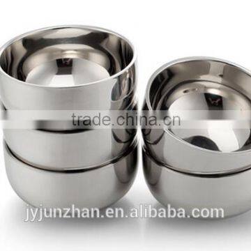Factory Direct-sell Stainless Steel Soup Bowl With Matt Polishing Outside and High Mirror Inside photo-5