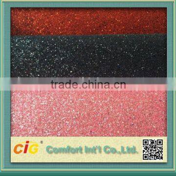 Glitter PVC Leather Upholstery Fabric