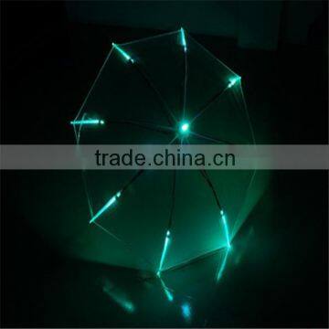 Wholesale Automatic Open and Luminous LED Umbrella Head Knocked Cloth Quality Choice photo-6