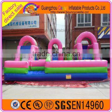 Inflatable bouncy obstacle, PVC good quality inflatable obstacle course