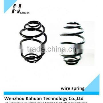 Wire compression spring black plating with fast delivery made in China