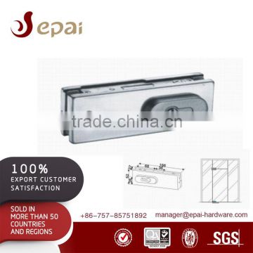 Stainless Steel Glass Door Floor Lock patch Fitting (Corner Patch Lock ) E-050