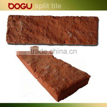 Ceramic cotto red colored clinker tile wall tile