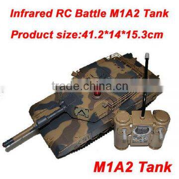 RC M1A2 Tank Infrared RC Battle M1A2 Tank RC Tank HQ549 Tank