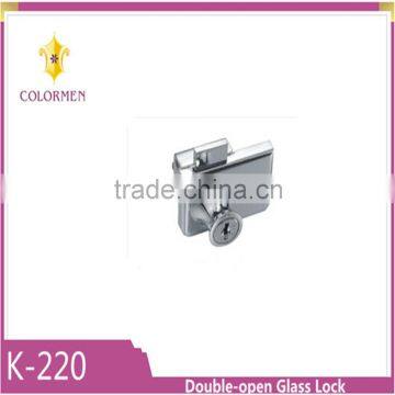 High quality Zinc Alloy,Copper Double-open glass lock