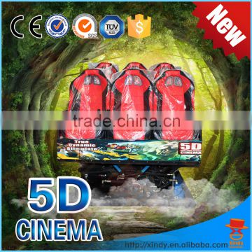 2016 International Digital motion simulator 5D cinema chairs for sale