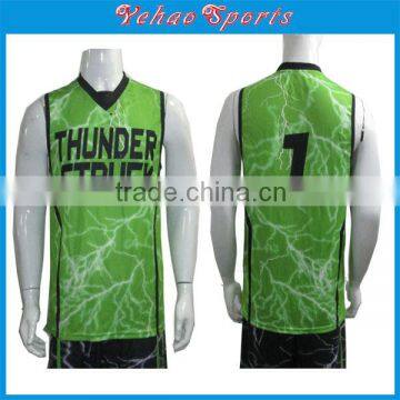 sublimation basketball jersey