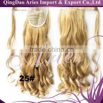 Wholesale Premium Fashion Cheap Heat Resistant Synthetic Ponytail photo-4