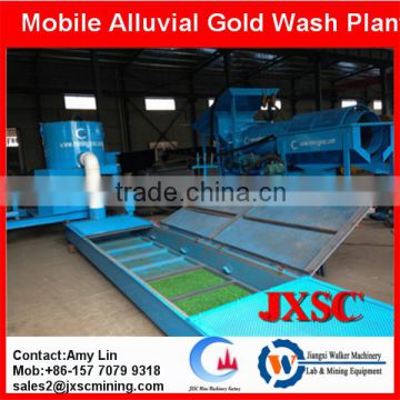 JXSC fine size alluvial gold centrifugal gold concentrator