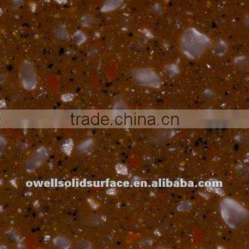 Composite Acrylic transparent corian solid surface sheets tabletop 3mm corian