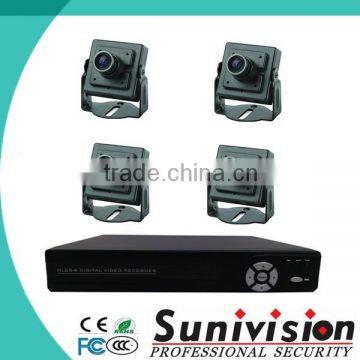 CCTV 4ch standalone DVR Kit Security Hidden Camera Kit