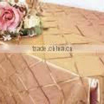 Taffeta pintuck tablecloth (4'' Square) , outdoor tablecloth,Hotel/Banquet table cover