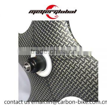 MeyerGlobal 4-Spoke Carbon Track Bike Clincher Wheels Fixed Gear Wheelset Carbon Bike Wheels Single Speed T800 photo-2