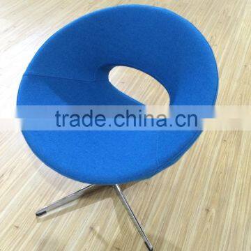 Living Room Swivel Round Chair, Relax Lift Round Chair, Bedroom Round Leisure Chair H-13