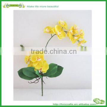 high quality artificial flower white phalaenopsis for home decoration