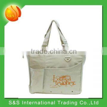 teacher peach tote bag tote shopping bag