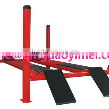 The stainless machine of Four-column auto hydraulic electrical lifter garage car lift ramps plant for auto