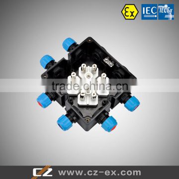 ATEX & IECEX certified Full plastic explosion proof junction box JB