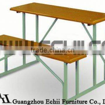 Solid & useful school desk and bench/school desk with bench