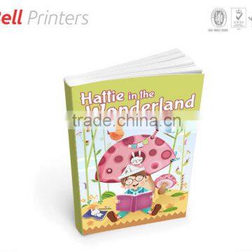 Fairytale kids book softcover glossy varnish hi-quality indian printing