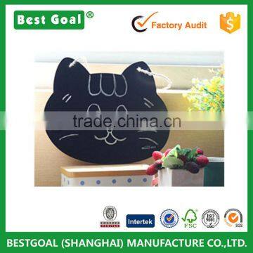 Bestgoal 2016 Cartoon design cat shape children blackboard