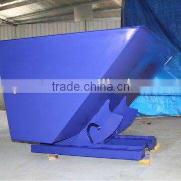 D series forklift metal dump bin