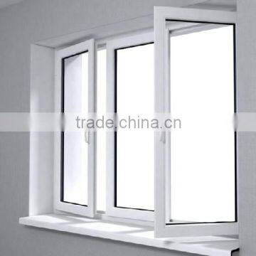 Cardboard box with clear PVC casement window