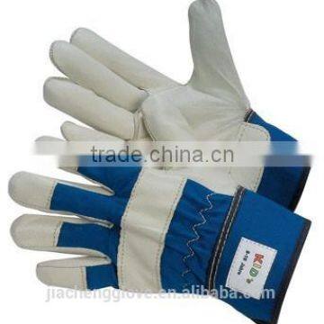 JS201CAB Cow Leather gloves, leather working gloves, kids leather glove