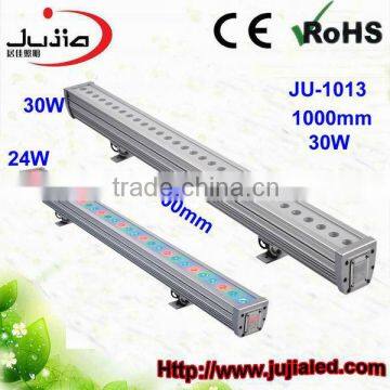 zhongshan factory high lumen 30W RGB led wall washer DMX512 with 2 years warranty