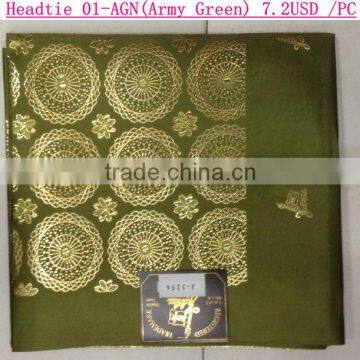 Silver African Headtie for Women Gele photo-3