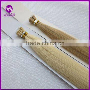 OEM 100% Mini Tip Pre Bonded Keratin Russian Human Hair Extensions Keratin Bond U Flat V Tip U Nail Tip Human Hair Extensions photo-5