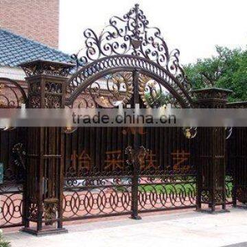 Entrance Rought Iron Gate For House