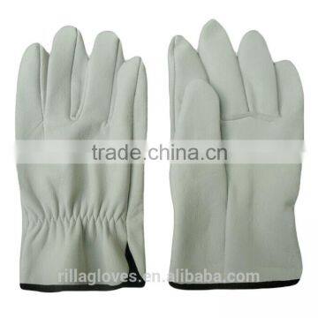 Top Layer Sheepskin Grade AB Soft Tough Welding Leather Gloves