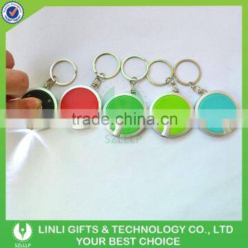 Plastic Promotional Led Keychain With Light